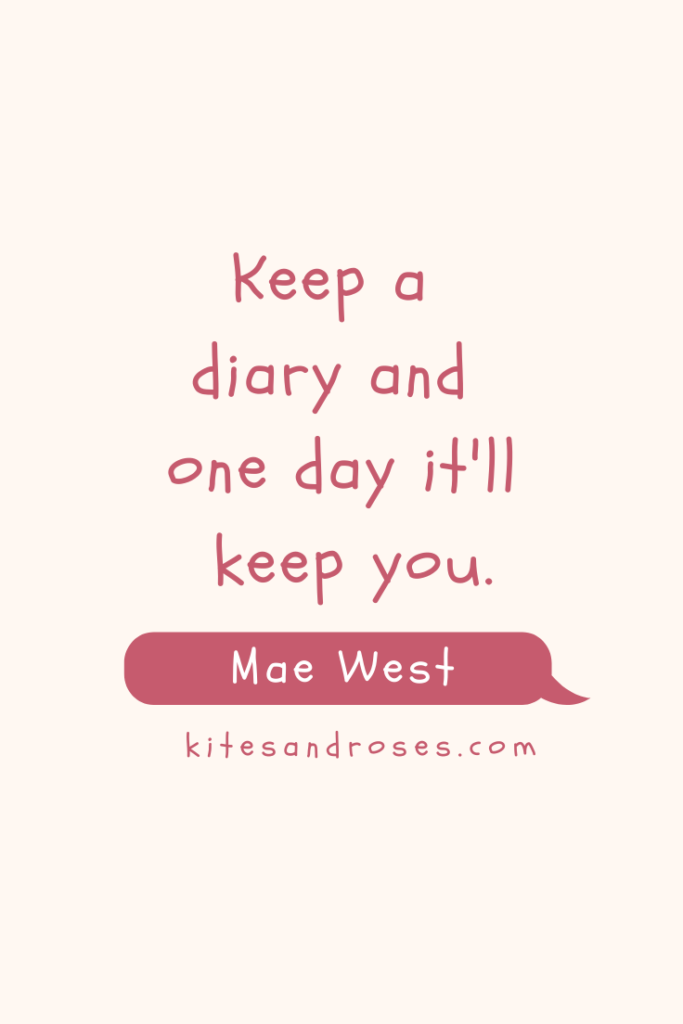 quotes for writing diary