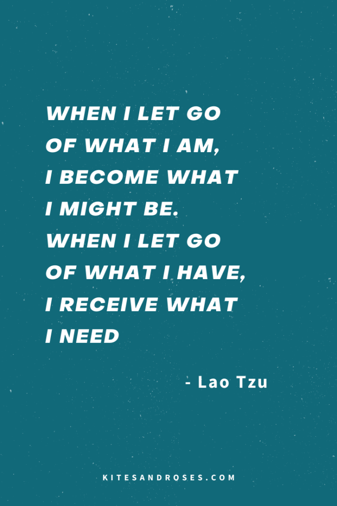 importance of letting go quotes