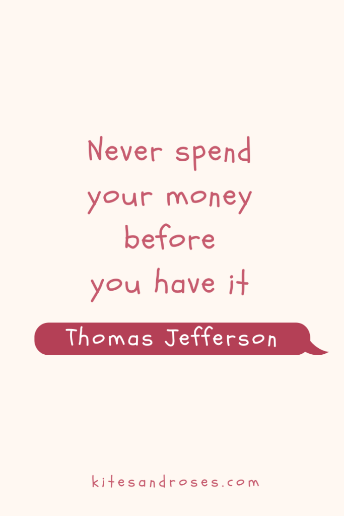 quotes about saving money