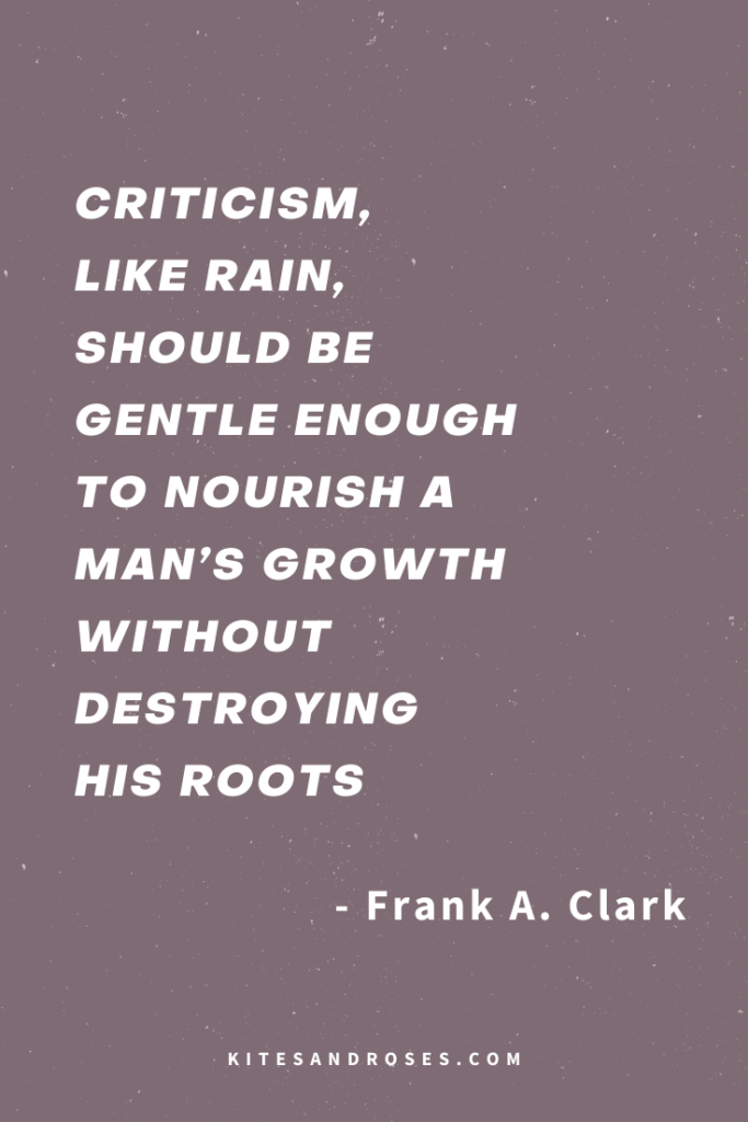positive criticism quotes