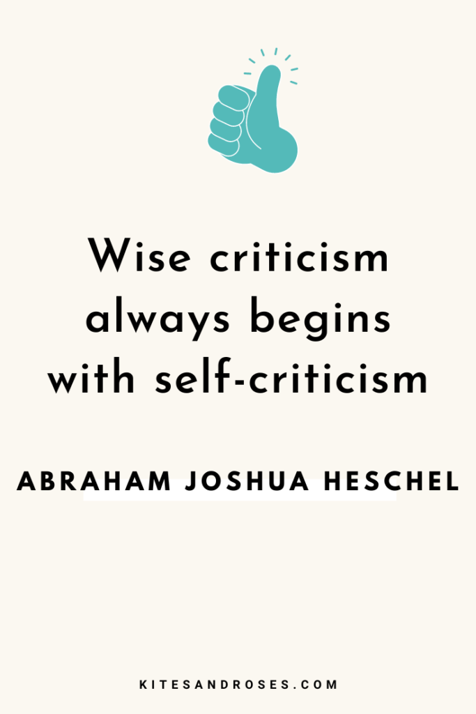 self-criticism quotes