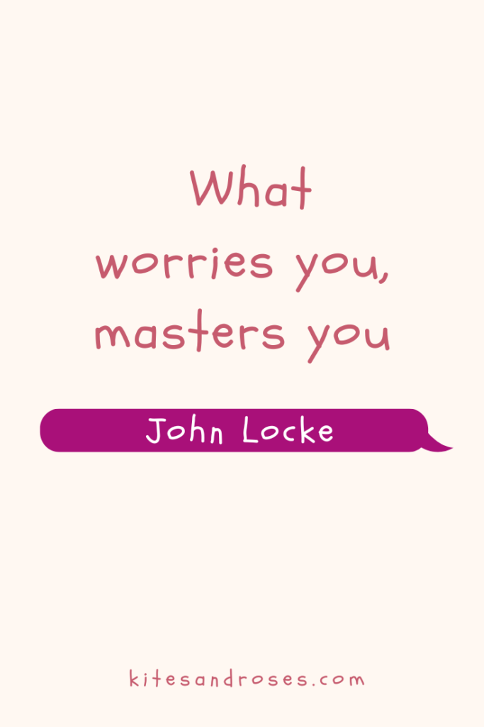 short worry quotes