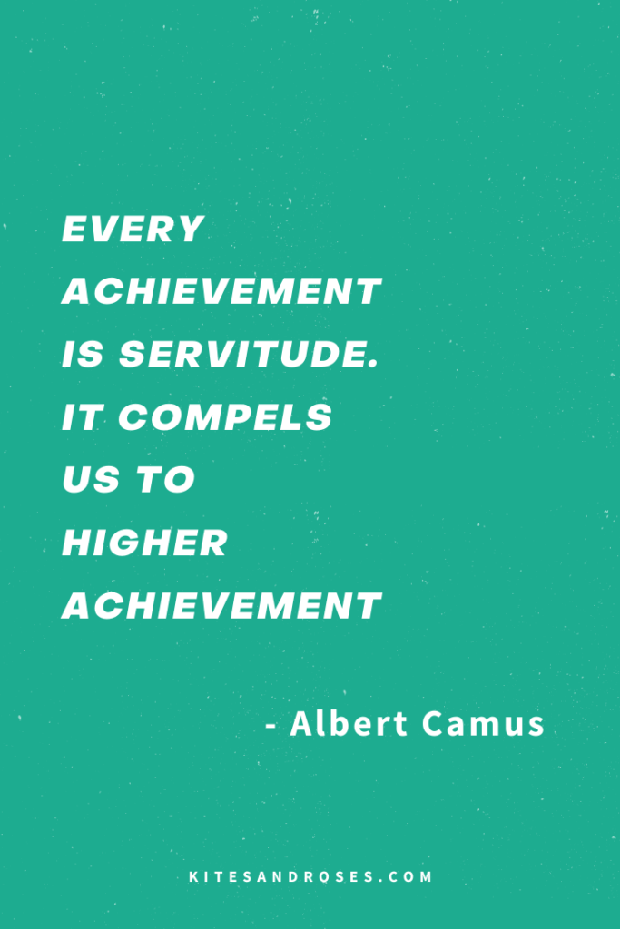importance achievement quotes