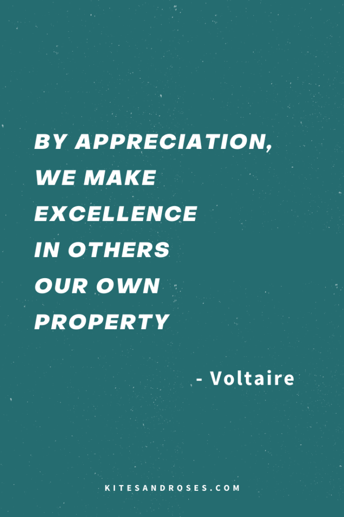 importance of appreciation sayings