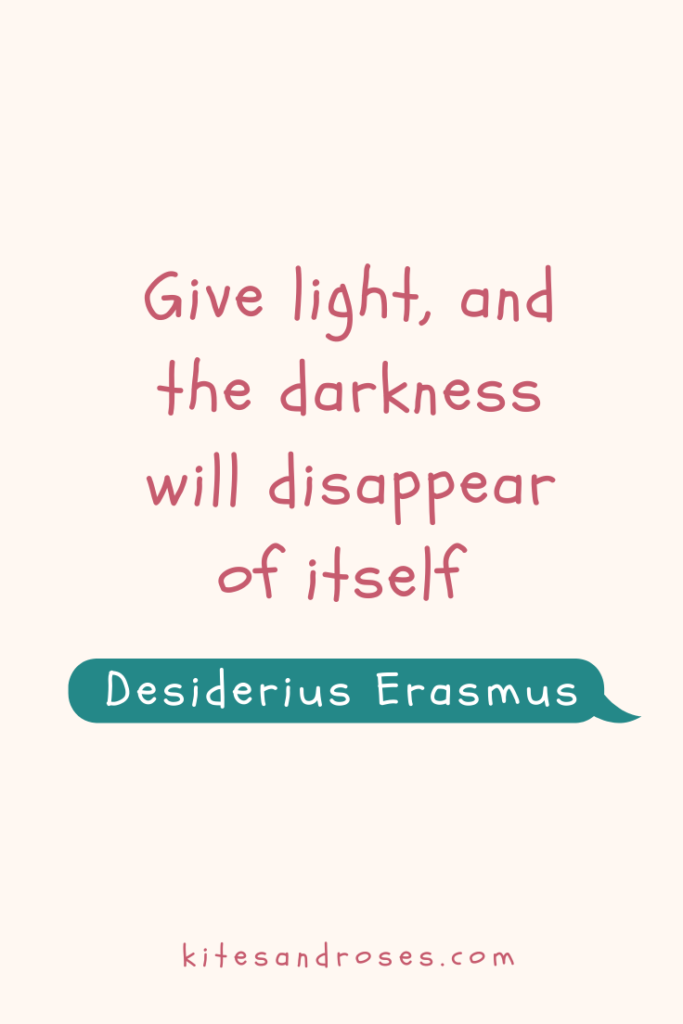 light overcomes darkness quotes