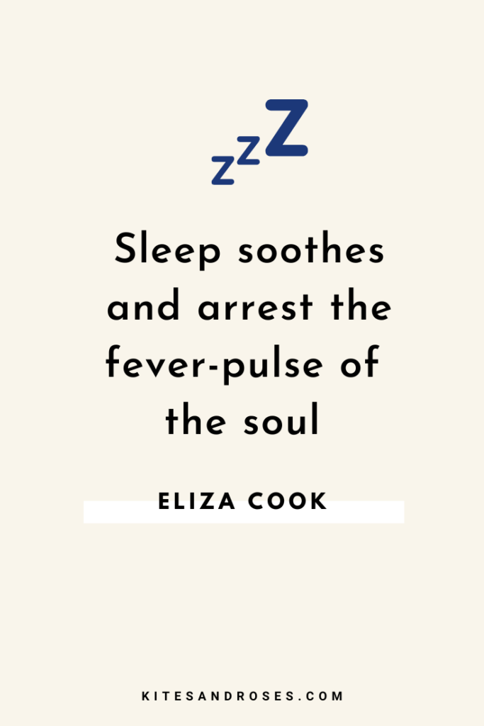 importance of sleep quotes
