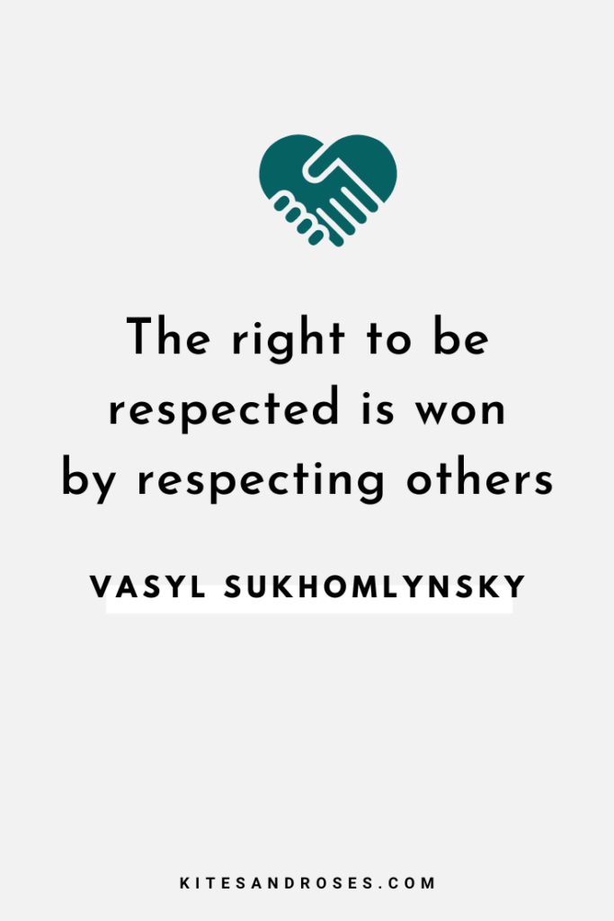 quotes about respecting others