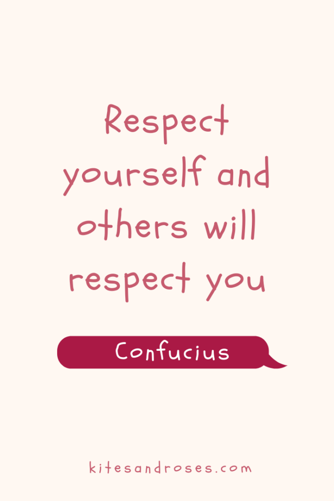 self-respect sayings