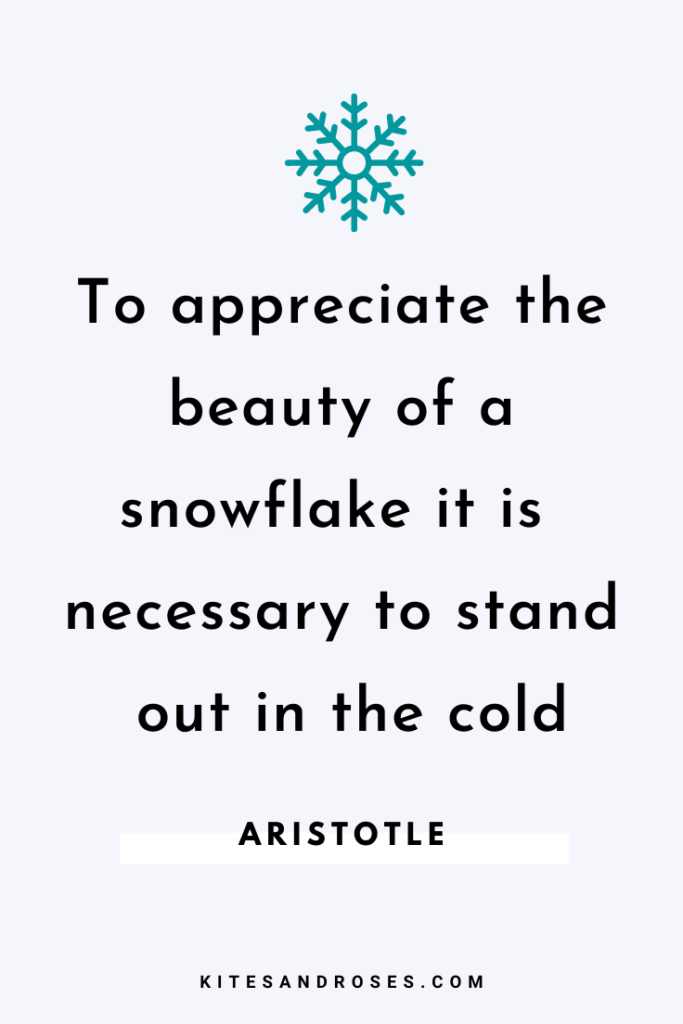 snow love quotes