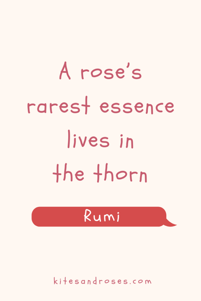 quotes about roses and thorns