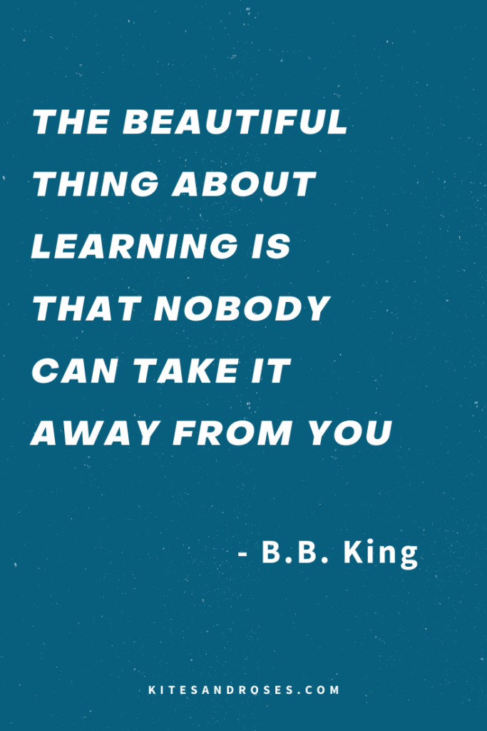 power of learning quotes