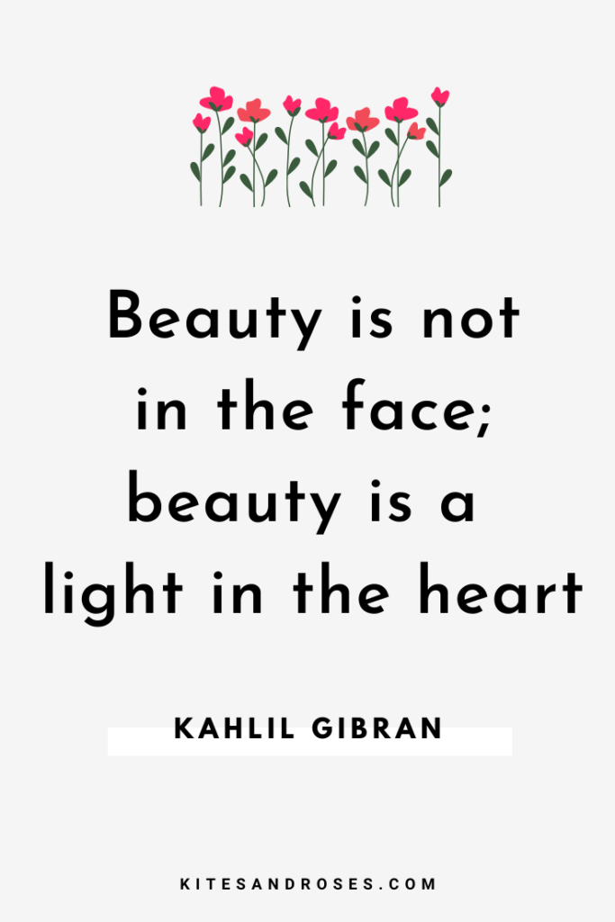 short beauty quotes