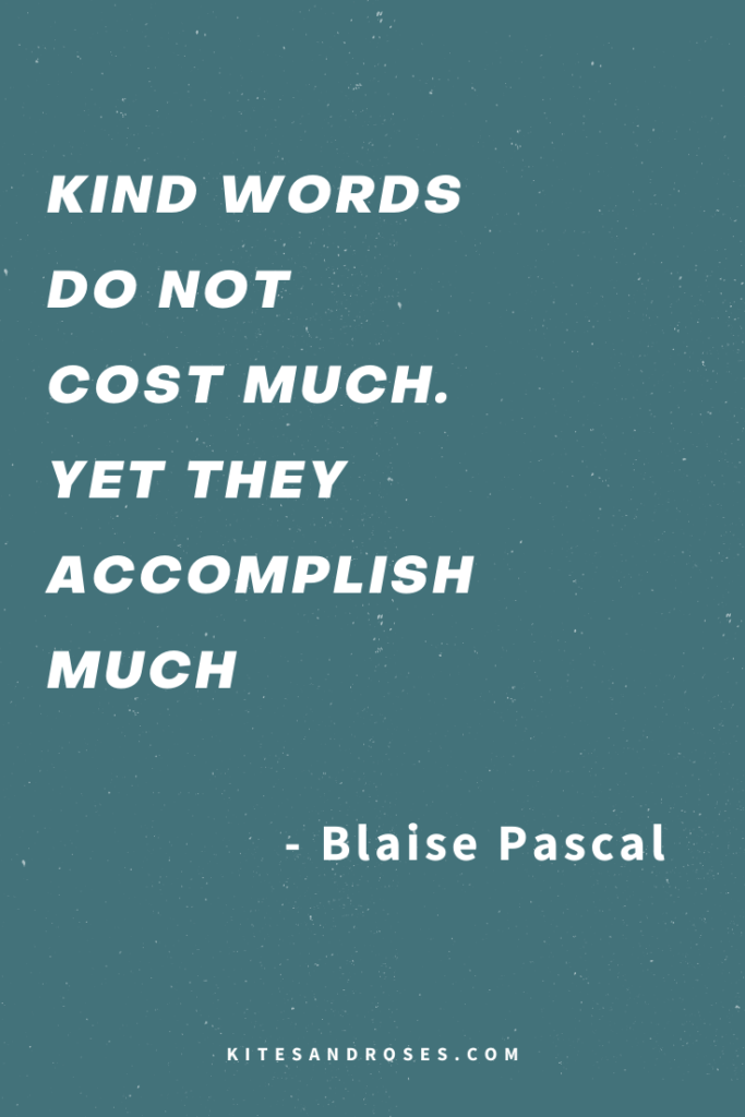 kind words quotes