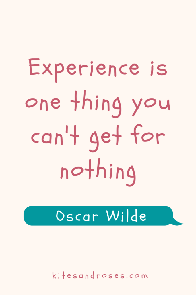 short quotes about experience
