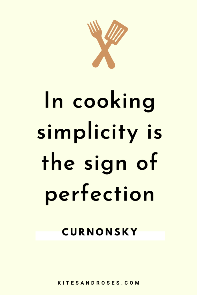 cooking is an art quotes