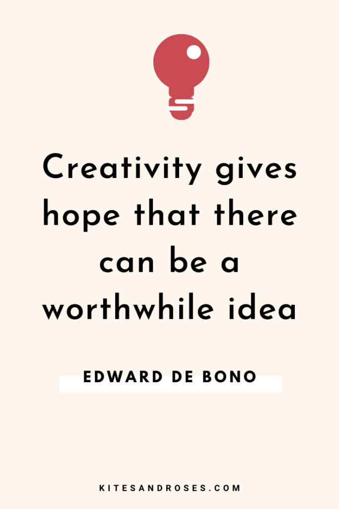quotes about being creative