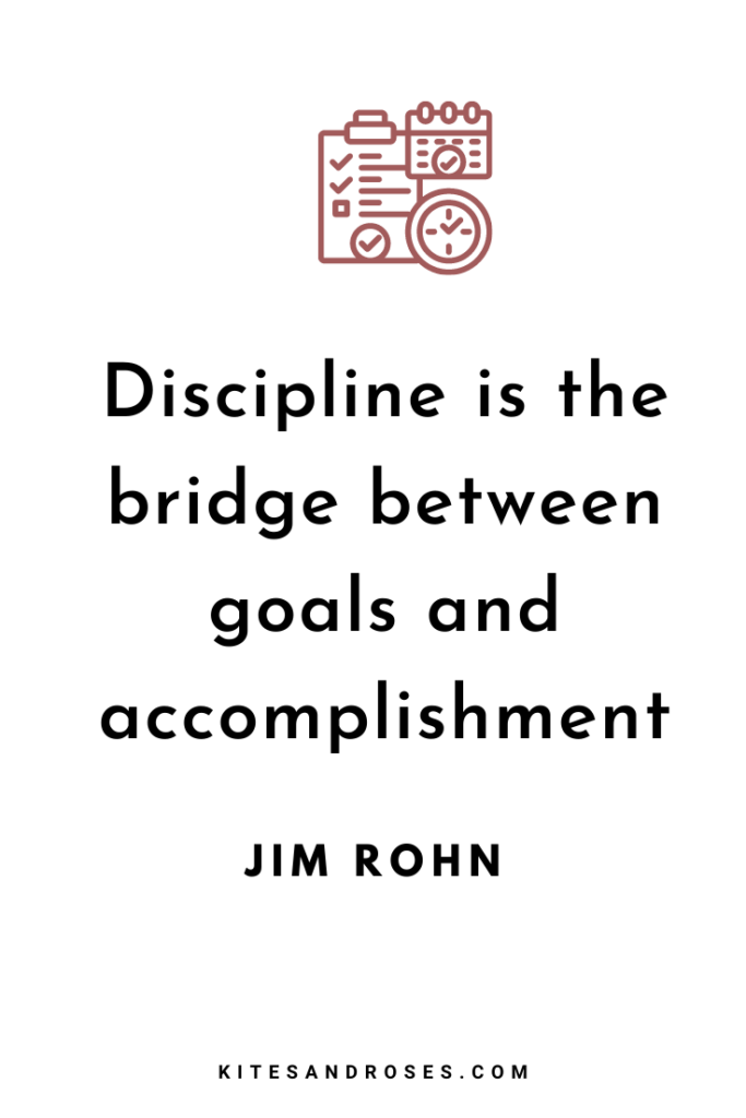 quotes about discipline and success