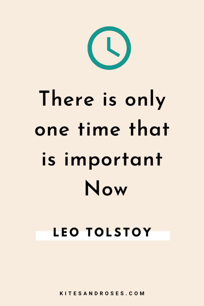 the importance of now quotes