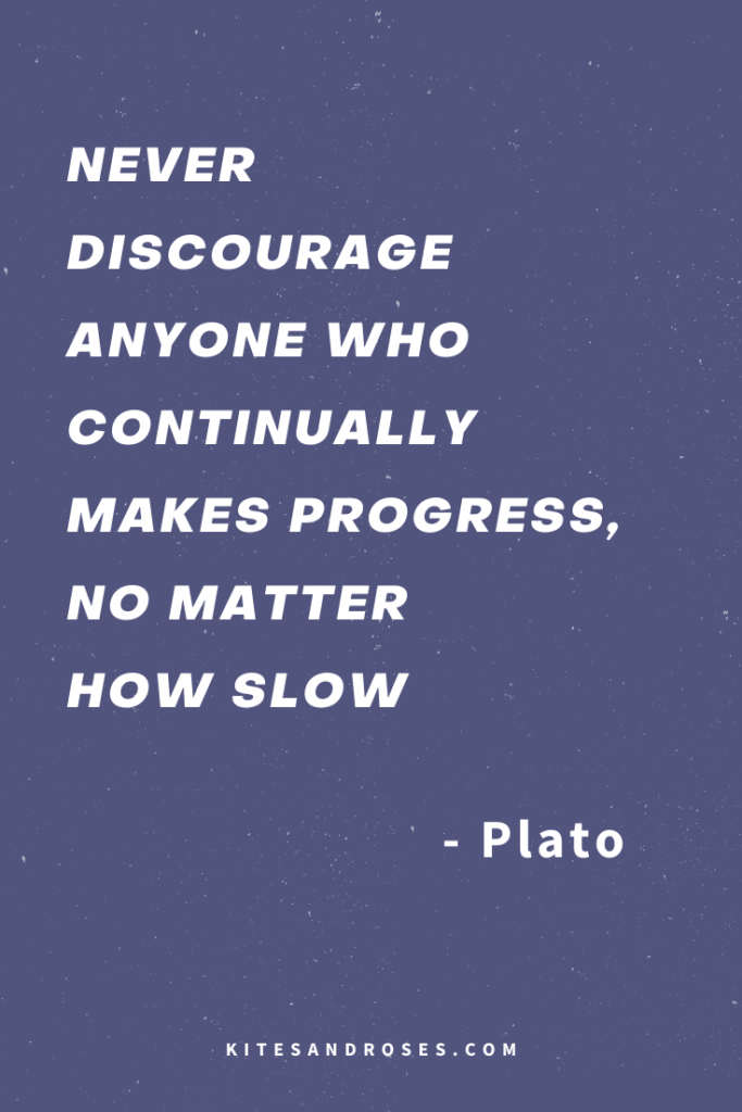 quotes about slow progress