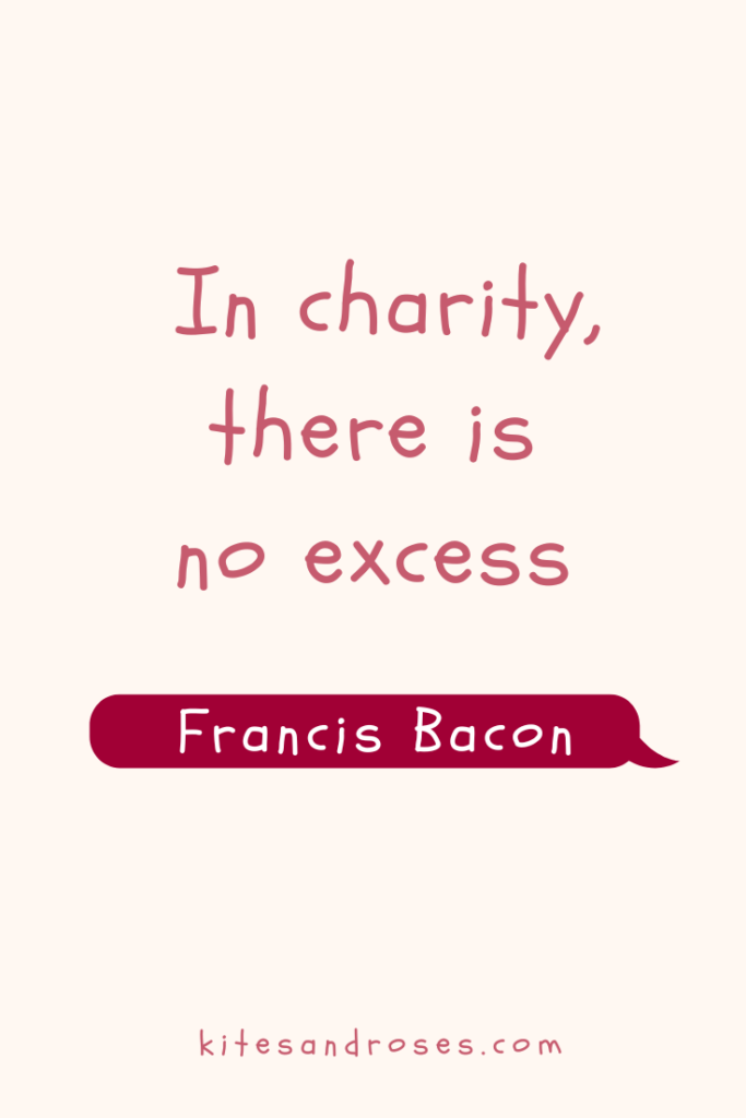 short charity quotes