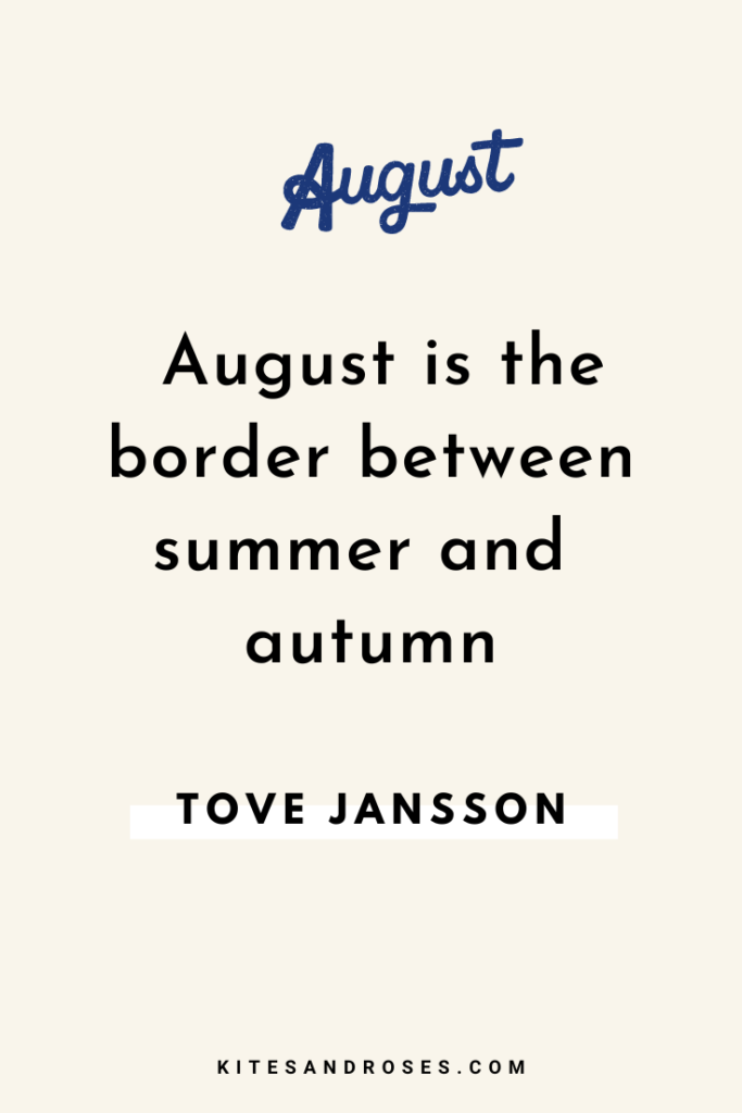 short august quotes