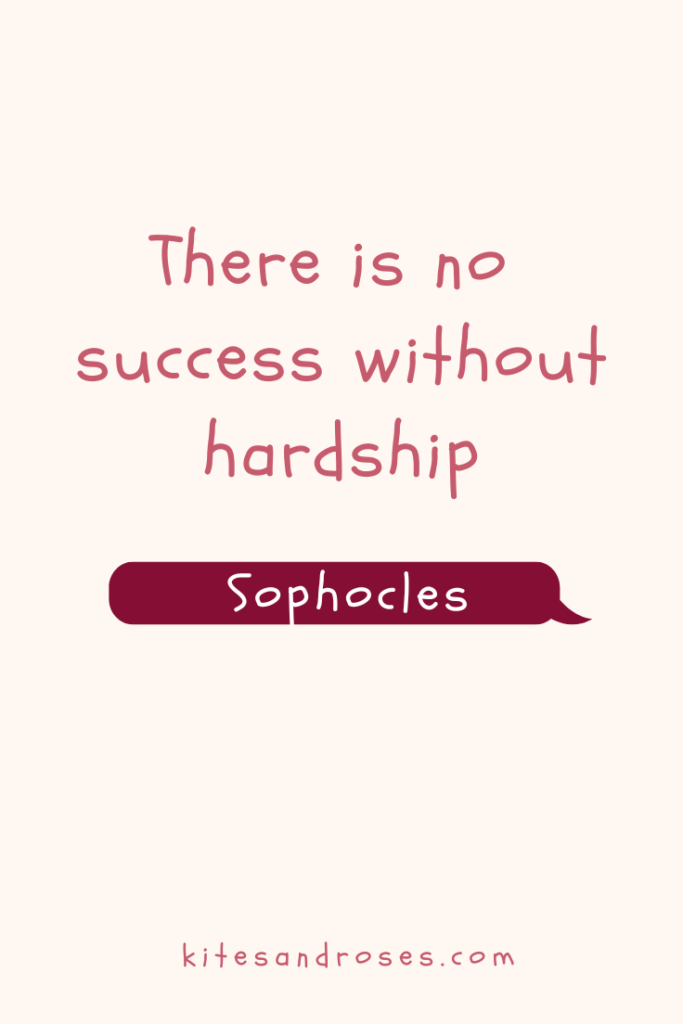 short quotes about hardship