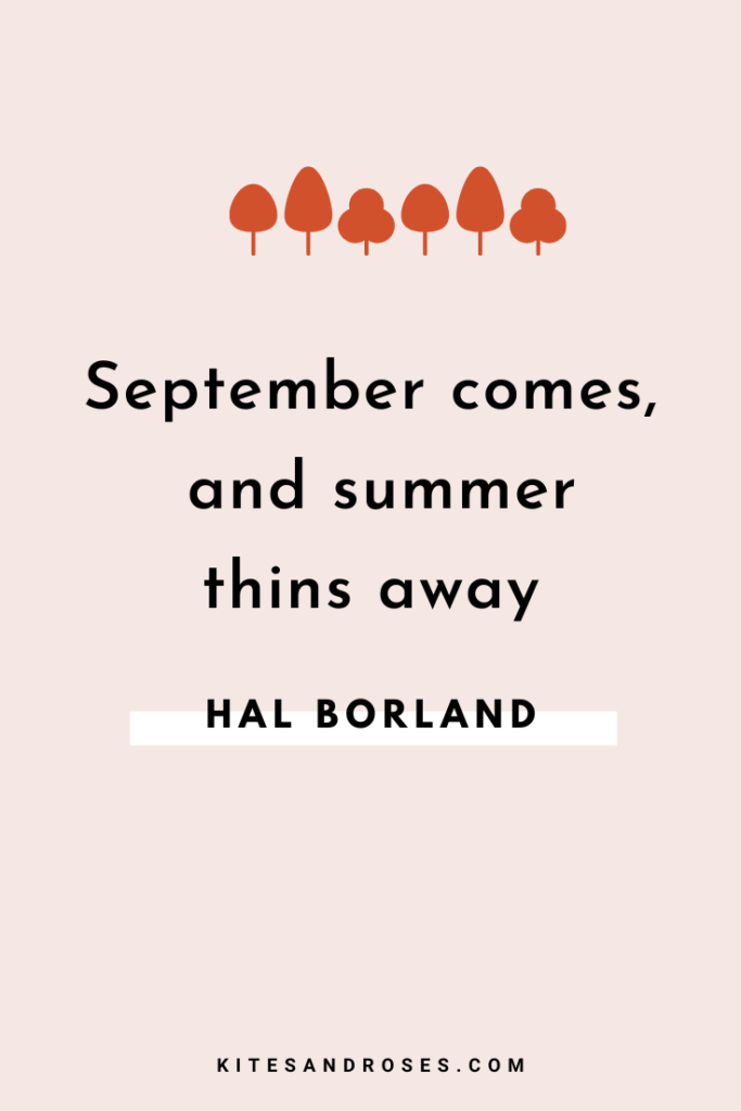 short september quotes