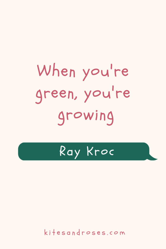 green quotes short