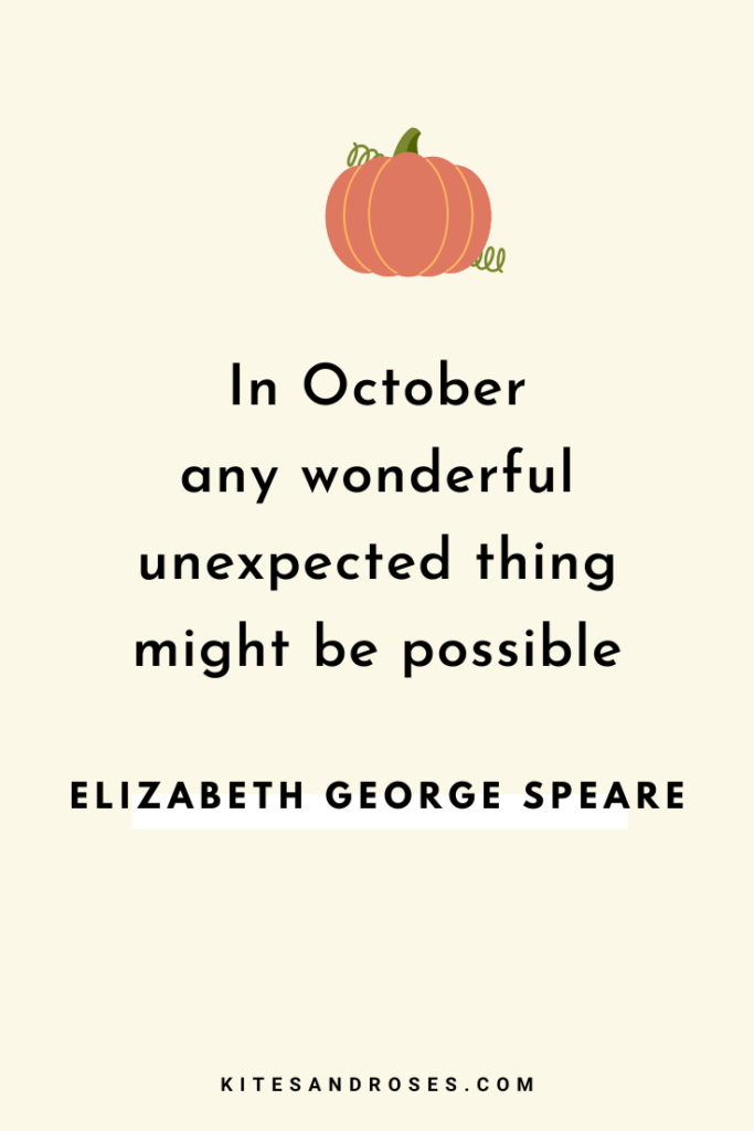 october Blessings quotes