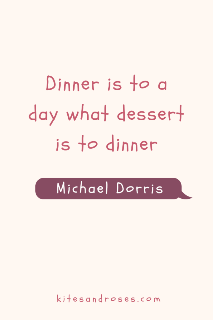 dinner quotes short