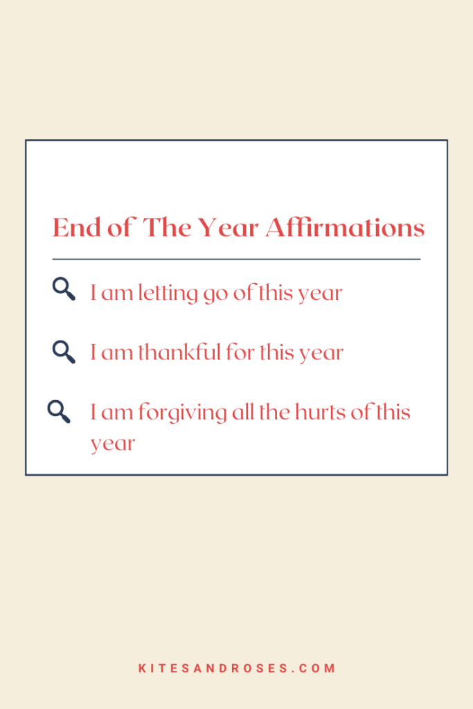 end of year affirmations