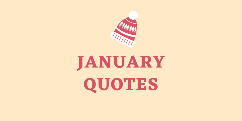 january quotes and sayings