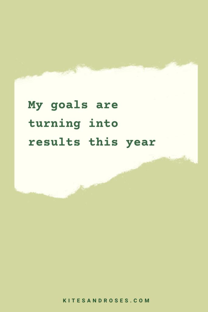 new year goal setting affirmations