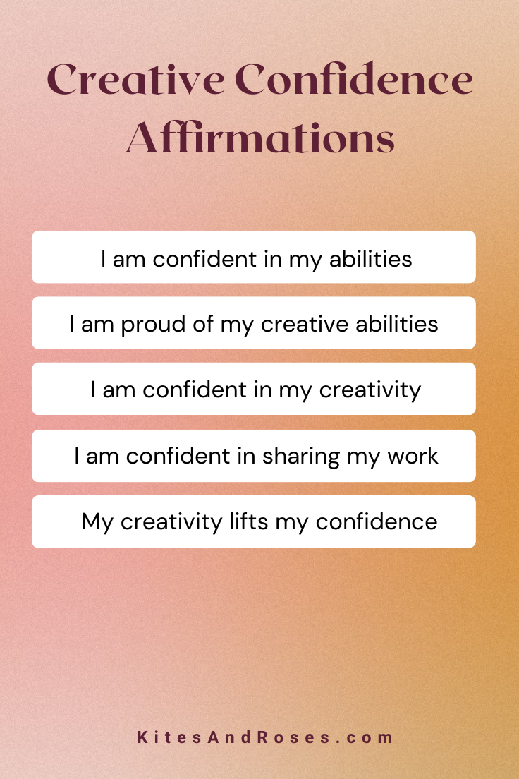 creative confidence affirmations
