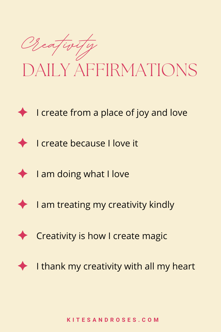 creativity affirmations love