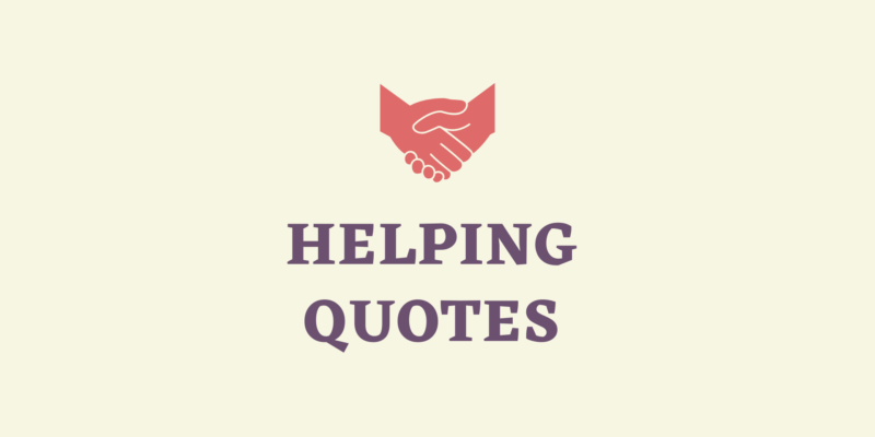 helping others quotes