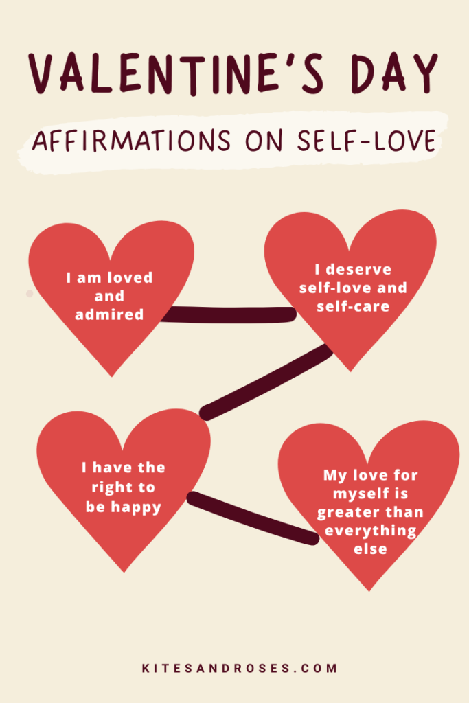 valentine's day love yourself affirmations