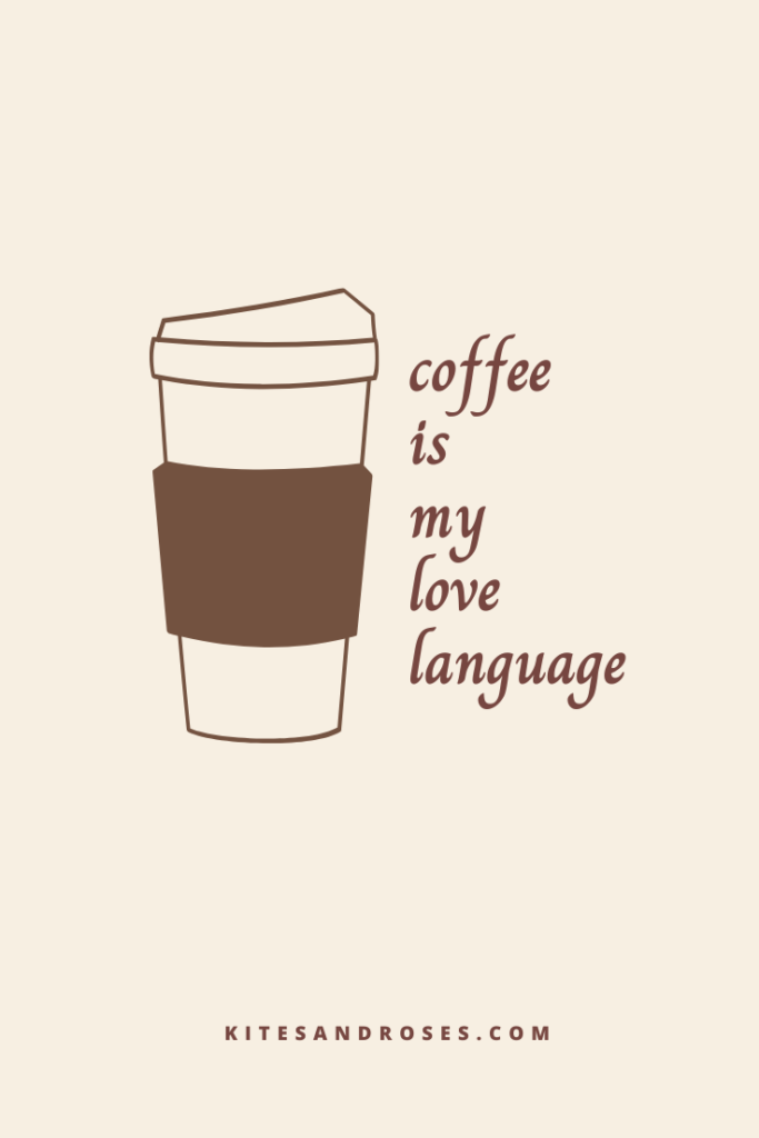 captions on coffee love