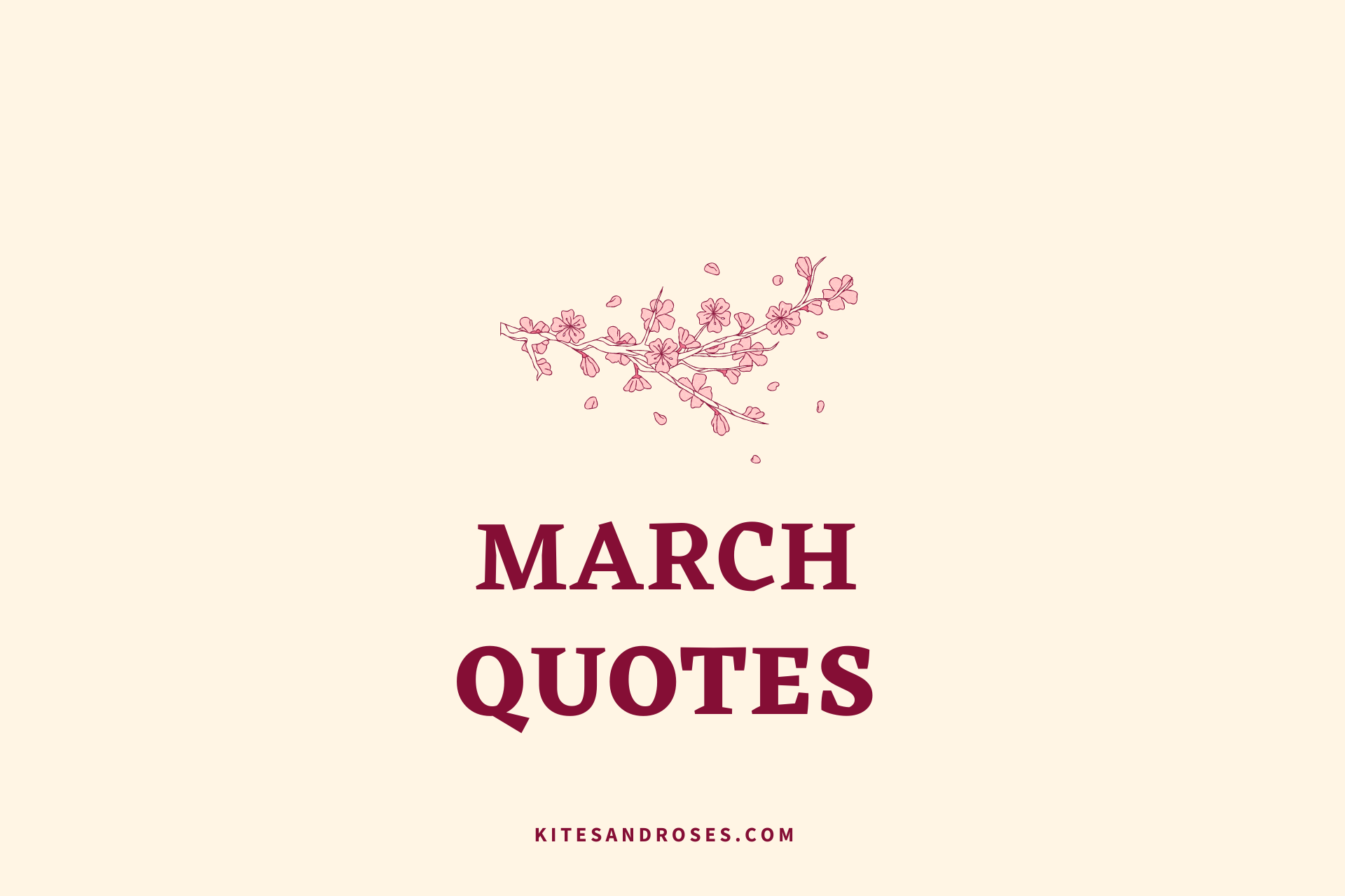 march month quotes