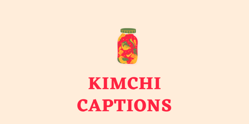 kimchi captions