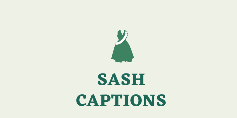 sash captions