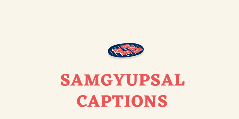samgyupsal captions