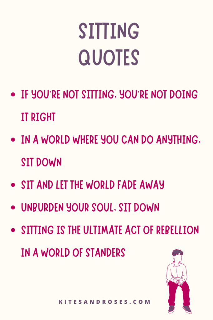 sitting quotes for instagram