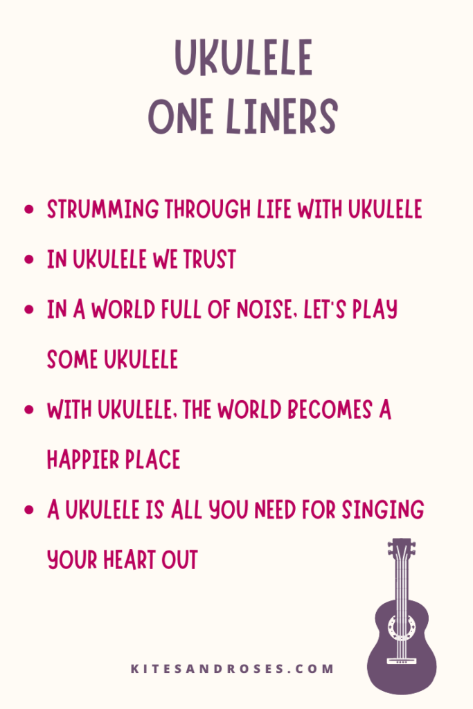 ukulele one liners