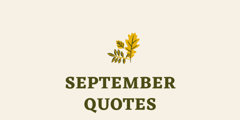 september quotes