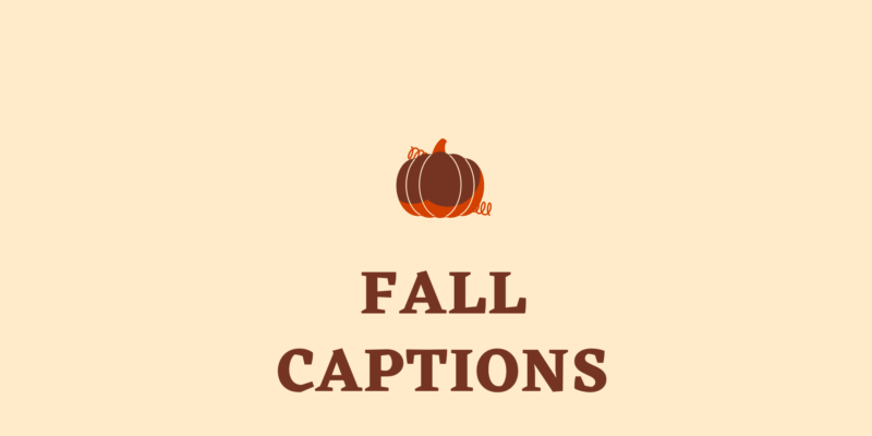 fall captions
