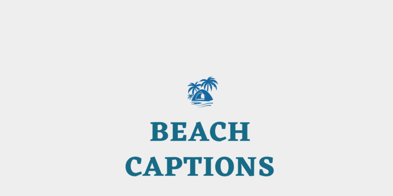 beach captions